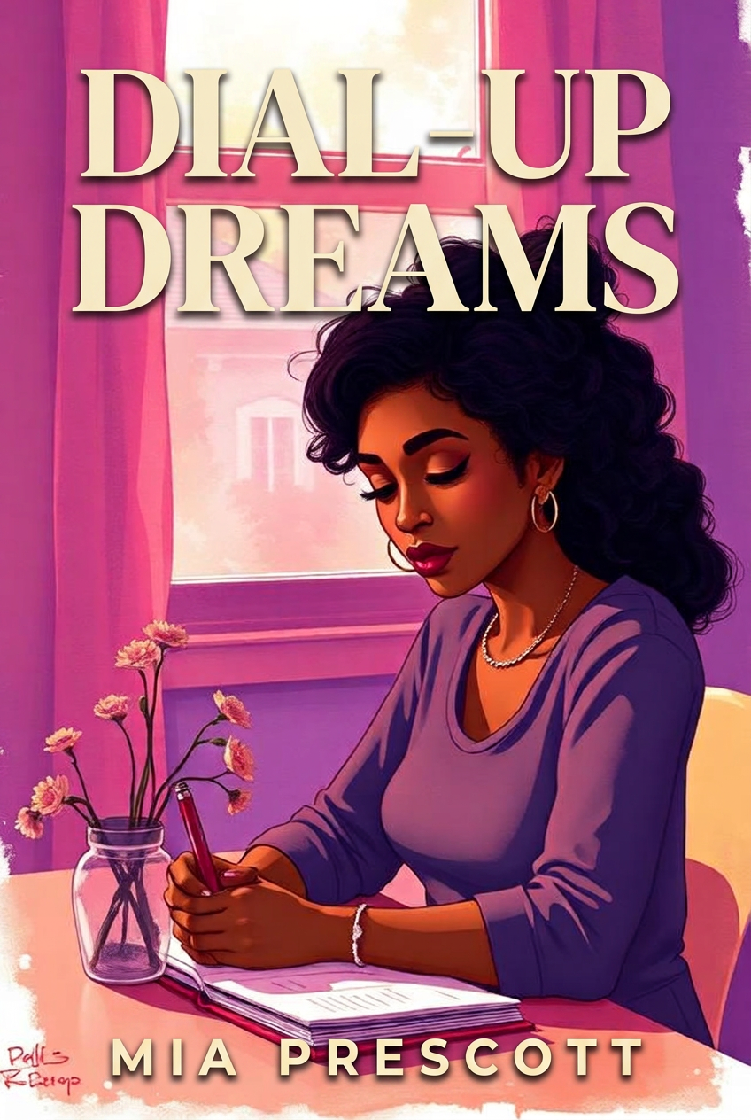 Dial-Up Dreams by by Mia Prescott — Memoir sample book cover